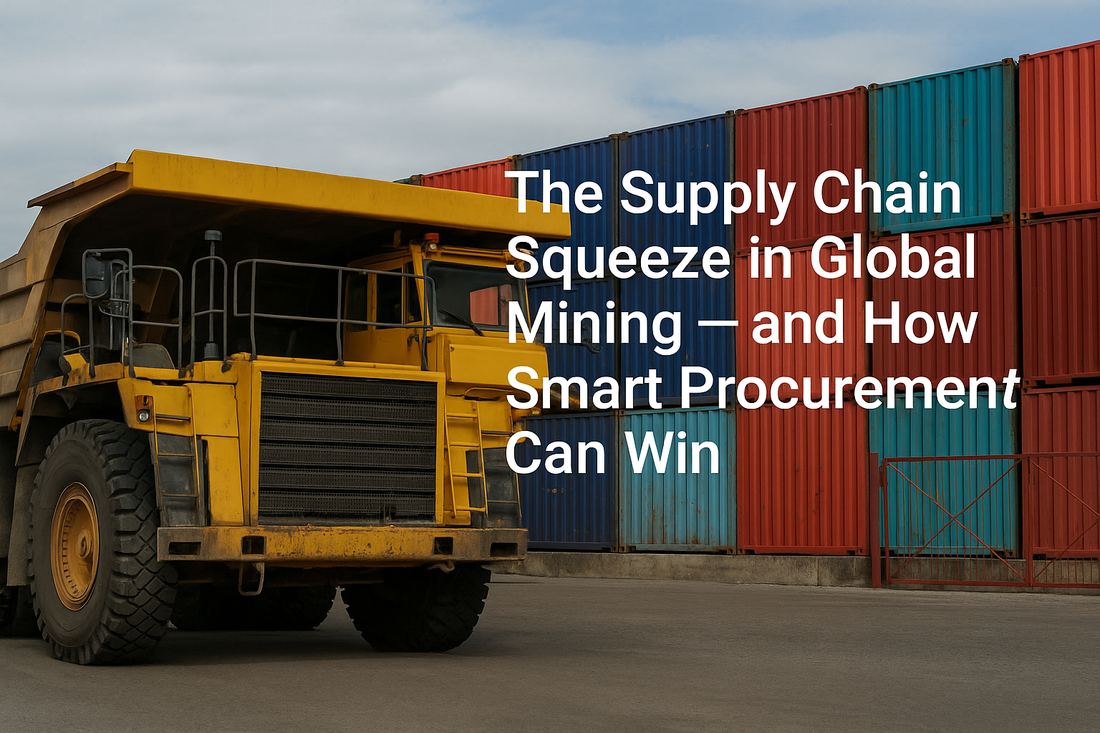 The Supply Chain Squeeze in Global Mining — and How Smart Procurement Can Win