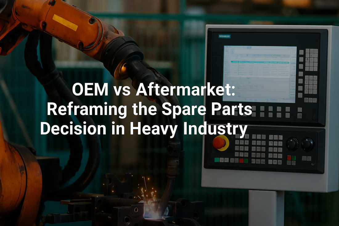 OEM vs Aftermarket: Reframing the Spare Parts Decision in Heavy Industry