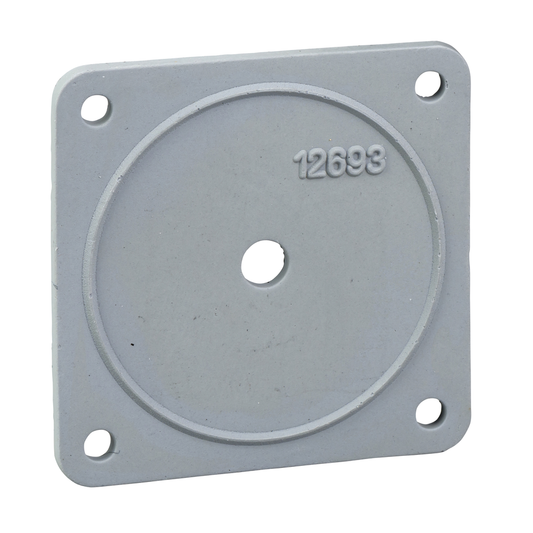 KZ66 - Junta IP 65 para placa frontal de 60 x 60 mm e interruptor de leva de montaje frontal - juego de 5