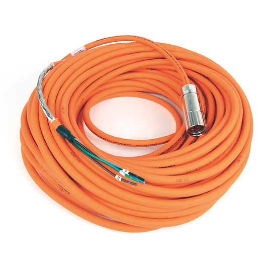 2090-CPWM4DF-16AF30 - Cable,Power,Motor Type 4 DIN Connector,Flying Lead,16AWG,Flex,30M