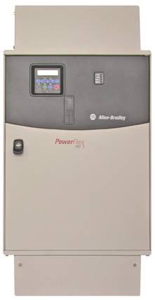 22C-D208A103 - PowerFlex 400, variador de frecuencia para ventilador y bomba. 480 V CA, trifásico. 208 A. 150 HP, tamaño de estructura F, IP30 (NEMA 1 / UL Tipo 1). Teclado fijo. RS485 (sin IGBT de freno).