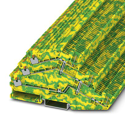 1027884 - PTS 1,5/S-3PE/3P - Ground modular terminal block