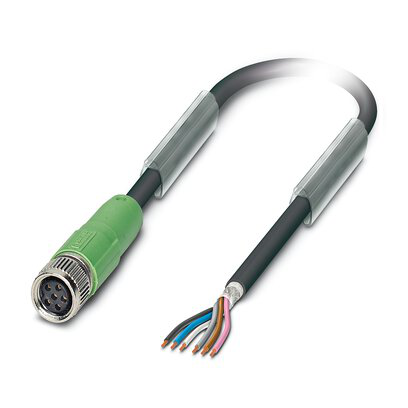 1522419 - SAC-6P- 5,0-PUR/M 8FS SH - Cable sensor/actuador