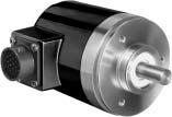 845D-SJDC25AGFW4 - Optical Absolute Encoder, NEMA Type 4, Single-Turn, Size 25, 8-12 bit with Binary Output, 1024 Counts Per Revolution