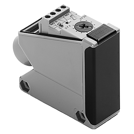 42BC-B1LBAN-T4 - PHOTOSWITCH Photoelectric Sensor, 2m (6.6ft) Background Suppression, 12-24V DC - LO or DO selectable, Both Sink (NPN) and Source (PNP)