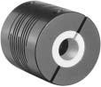 845-FC-2 - Miniature Style Flexible Coupling, 1/4 Inch to 3/8 Inch