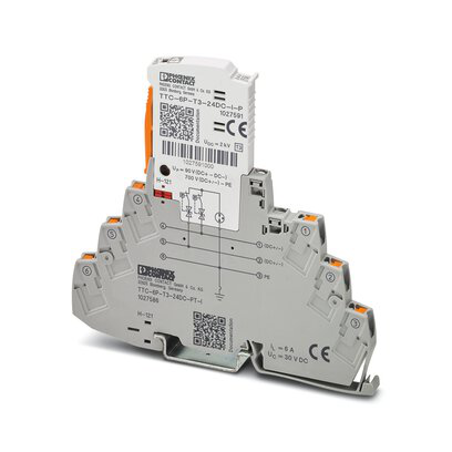 1027586 - TTC-6P-T3-24DC-PT-I - Type 3 surge protection device