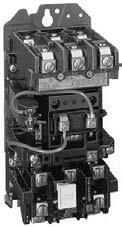 509-AOD-9A-17-900 - NEMA Full Voltage Non-Reversing Starter,SIZE 0,115-120V 60Hz,Open Type Without Enclosure, with Eutectic Alloy Overload Relay