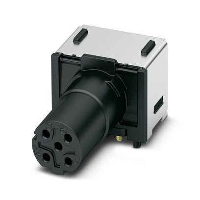 1028581 - SACC-CI-M12FSDR-4CON-L90 THR R - Conector hembra de empotrar