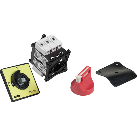 VCF01 - Switch disconnector,TeSys Control,for ON/emergency stop,20A(V01),4 screws fixing,for mounting on door