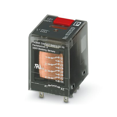 1032529 - REL-IR-BL-230AC/4X21 - Single relay