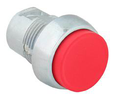 800FD-E4X01 - 800F Push Button - Plastic Monolithic, Extended, Red, No Legend, Standard Pack (Qty. 1)