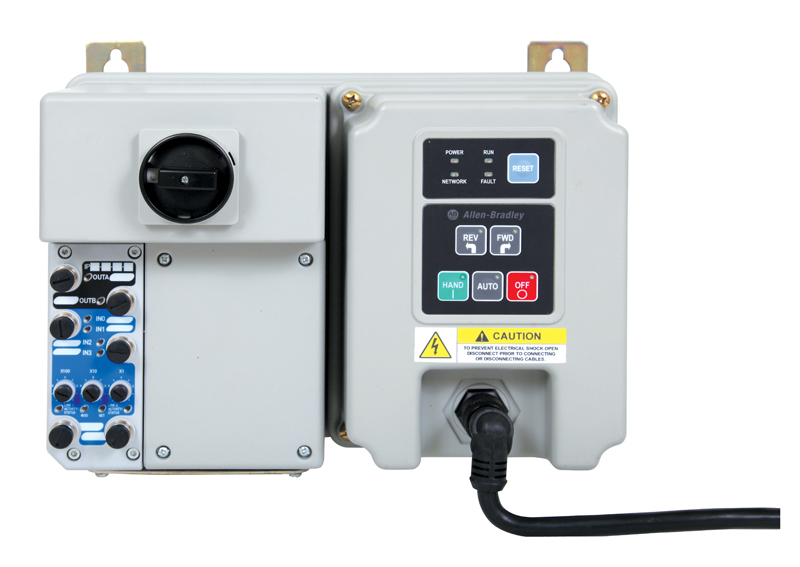 280E-F23Z-25D-RRW - 280 Full Voltage Starter, EtherNet/IP, 24V DC, 25 A Rated Device, Current Range 3.2...16 A, ArmorConnect Power Media Connection with NO Motor Cable Supplied
