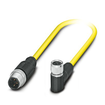 1406025 - SAC-3P-M12MS/ 0,5-542/M8FRSHBK - Sensor/actuator cable