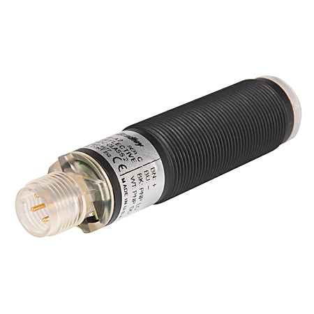 42CA-U2KNB-D4 - PHOTOSWITCH Photoelectric Sensor, 3.8m, Retroflective, DC - Dark Operate, 4-pin DC Micro QD