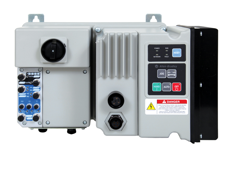 284E-FVD4P0Z-10-RRN-3 - Bulletin 284 ArmorStart W/ Variable Frequency AC DriveEtherNet/IP, 4.0A, 1.5kW, 2.0 Hp, 10 A Rated Device, ArmorConnect Power Media Connection with Shielded Motor Cable Supplied, Hand-Off-Auto Selector Keypad with Jog Function