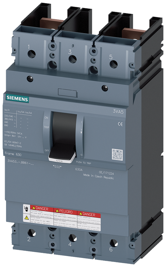 3VA5340-1BB61-0AA0 - MCSW 3VA53 2(3)P 400A 100KA