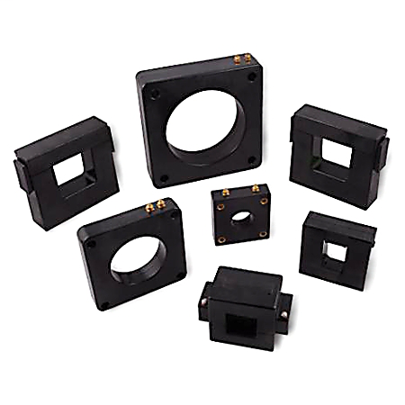 1411-8SHT-402 - Bulletin 1411 - Current Tranformer, 3.25" Inner Diameter, Square Outer Shape, 4000 Amp Primary to 5A Secondary Ratio, Single Piece Current Transformer (solid-core)