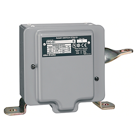 840 Automatic Float Switch, Style B - Heavy Duty Industrial Switch, Convertable for Tank or Sump Operation, Type 7 & 9 enclosure, Standard contacts