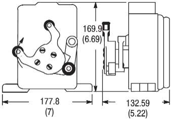 801-CMC2411 - 801 General Purpose Limit Switch, Fork Lever Type, Snap Action, Maintained, Type 15 Housing Style, Arrangement C