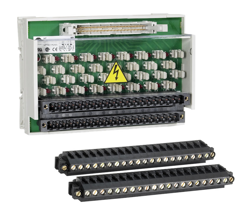 1492-RIFM40F-FS120-2 - Digital IFM w/field Removable Terminal Block, (RTB) Fused, Indiv. isolated w/extra terminals & 120Vac/dc BF indicators, , , Digital Interface Module w/ Removable Terminal Block