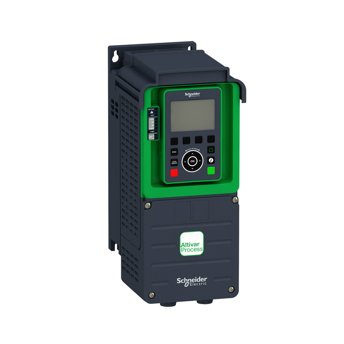 ATV930U55N4 - variable speed drive, Altivar Process ATV900, ATV930, 5.5kW, 400 to 480V, with braking unit, IP21