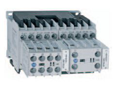 104-K12KA02 - 104-K Mini Reversing Contactors, Screw Type Terminals, 12 A, System Control Voltage: 240V 50/60Hz, 3 N.O. Main Contacts, 1 N.C. Auxiliary Contact
