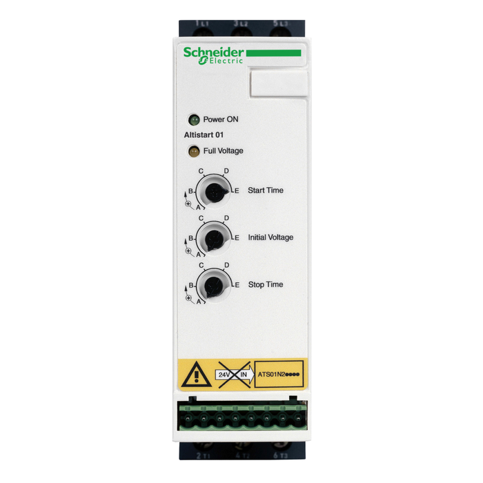 ATS01N232QN - Arrancador suave para motor asíncrono, Altistart 01, ATS01, 32 A, 380 a 415 V, 15 kW