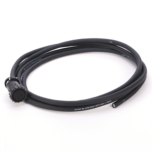 2090-CFBM6DF-CBAA03 - Cable,Feedback,M-Circ. Plastic,D-Flying Lead,ABS CB,Std,3M