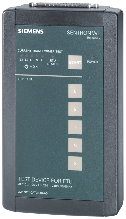 3WL9111-0AT32-0AA0 - 3WL1/IEC Handheld ETU Tester (Rel 2)