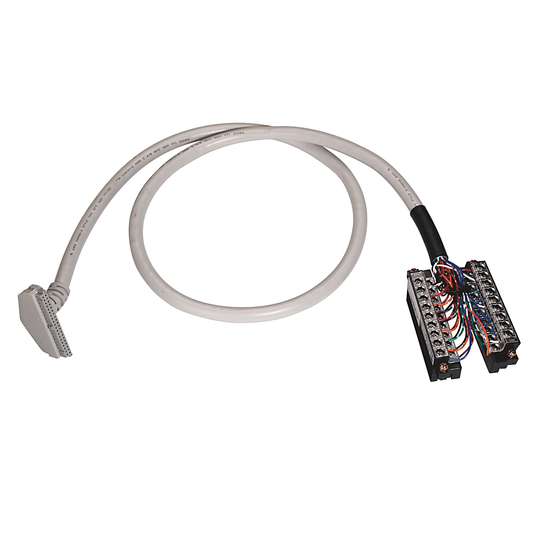 1492-CAB005J69 - Prewired Cable for 1769-IQ32 module, 40 Conductors, #22 AWG,(2) 1769-RTBN18 w/40 Pin IFM connector, length 0.5 meter (1.64 feet)