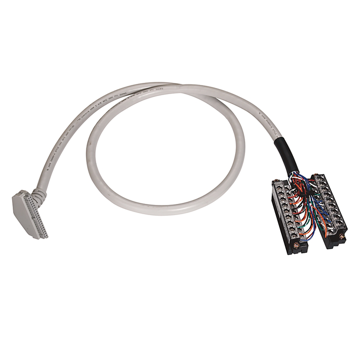 1492-CAB015B69 - Prewired Cable for 1769-IQ16 and -IQ16F Modules, 20 Conductor, #22 AWG, w/1769-RTBN18 and 20-Pin IFM connector, length 1.5 meter (4.92 feet)