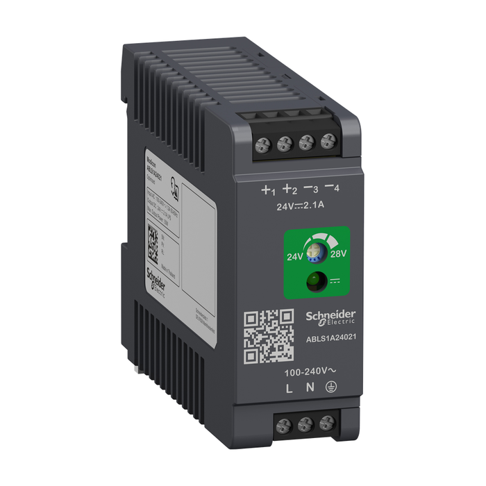 ABLS1A24021 - Regulated Power Supply, 100...240V AC, 24V, 2.1A, single phase, Optimized