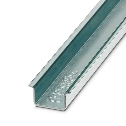 1204135 - NS 35/15 WH UNPERF 2000MM-VPE 10 - DIN rail, unperforated