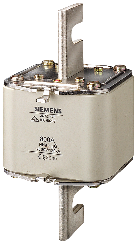 3NA3482 - Fusible HRC de baja tensión, 500 V CA, tamaño 4, 1250 A