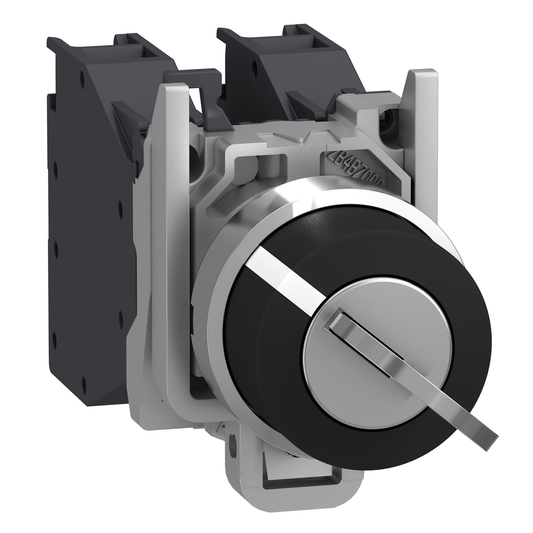 XB4BG61GEX - Selector completo, Harmony XB4, Atmósfera explosiva, 455 Interruptor de llave 2 posiciones retorno por resorte