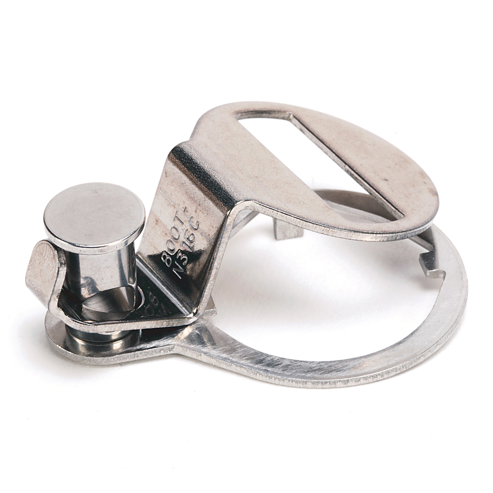 800T-N316K - 800T and 800H Accessories, Padlock Attach. for 2, 3 Pos. Sel., Center thru Left Wind.