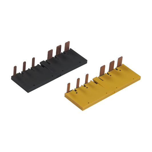 LA9D65A69 - Set of power connections, parallel and reverser busbars, for 3P reversing contactors assembly, LC1D40A-D80A