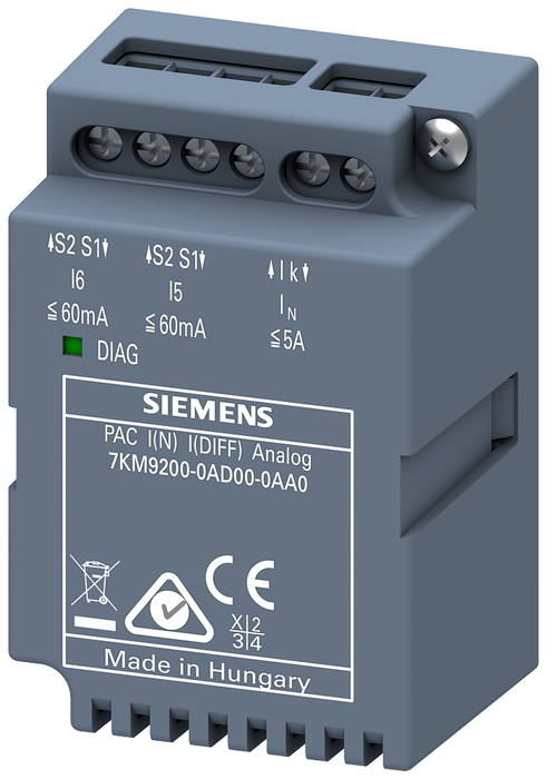 7KM9200-0AD00-0AA0 - ExpMod I(N), I(Diff), Analog PAC3200/4200