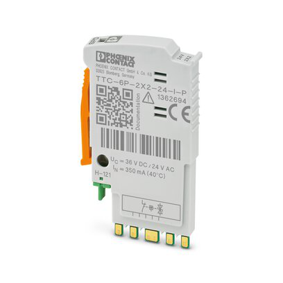 1362694 - TTC-6P-2X2-24-IP - Enchufe con protección contra sobretensiones