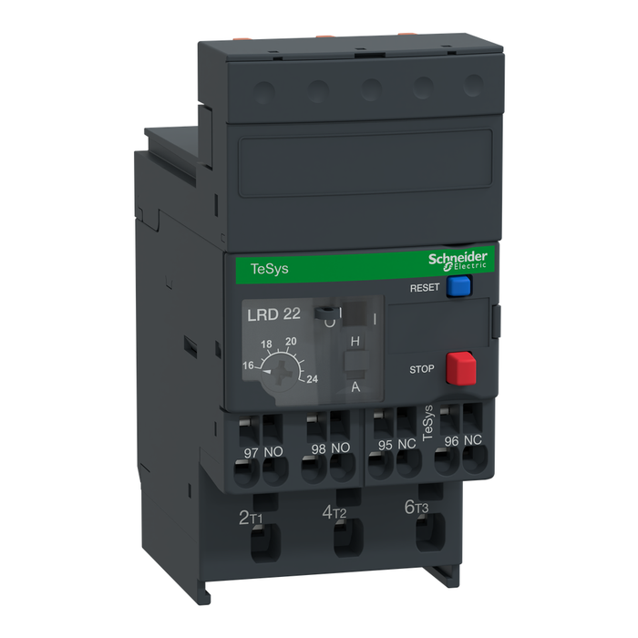 LRD223 - TeSys Deca thermal overload relays - 16...24 A - class 10A