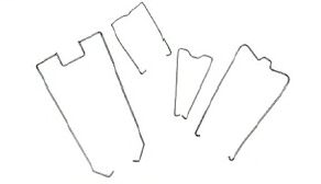 700-HN263 - 700-H General Purpose Accessories, Retainer Clip for 700-HNC Timers (Pkg. Qty 10), 700-HN263