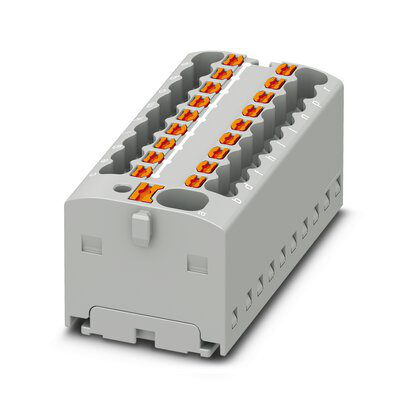 1047430 - PTFIX 4/18X1,5-G GY - Distribution block