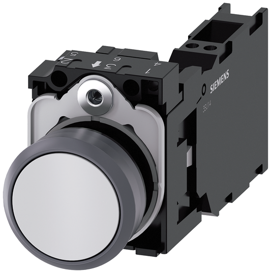 3SU11300AB603FA0 - PUSHBUTTON. WHITE