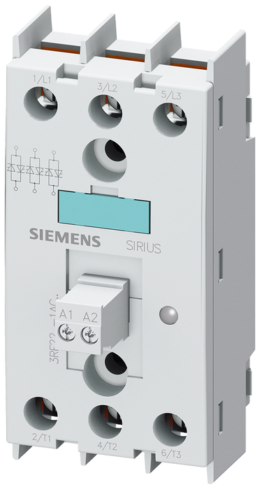 3RF2230-1AC45 - SS RELAY, 30A, 48-600V, 3P, 4-30VDC, ZP, SCREW