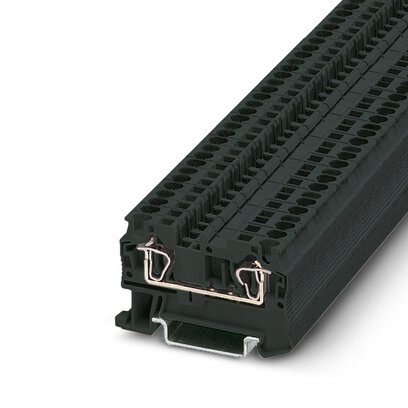 3037180 - ST 4 BK - Feed-through terminal block (Qty. 50)
