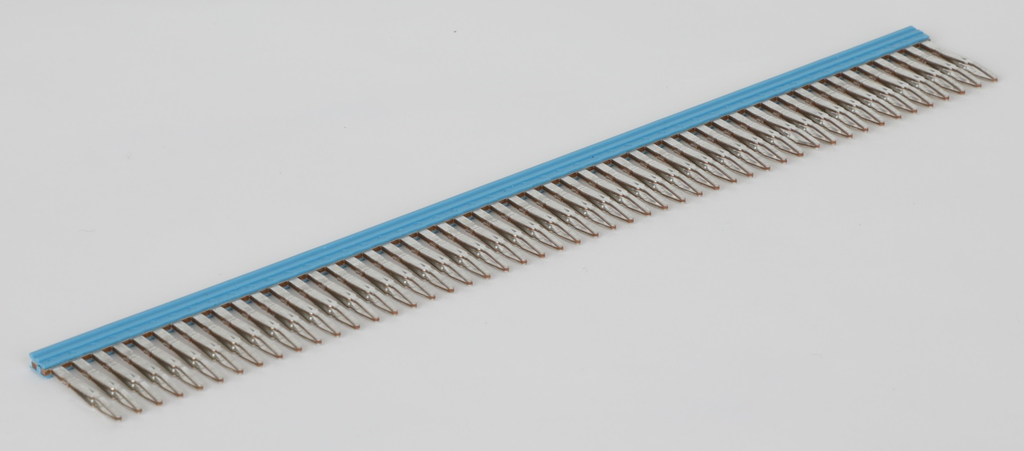1492-CJP2-2-B - 1492 Terminal Block Accessories Center Jumper, 2 mm Center to Center, 2 Pole, Blue