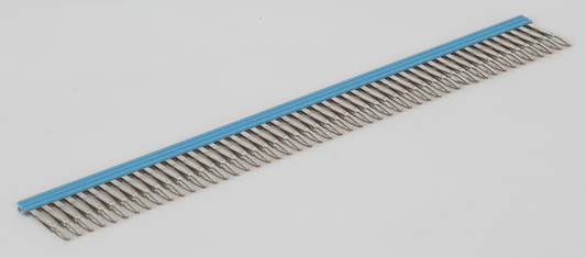 1492-CJP2-7-B - 1492 Terminal Block Accessories Center Jumper, 2 mm Center to Center, 7 Pole, Blue
