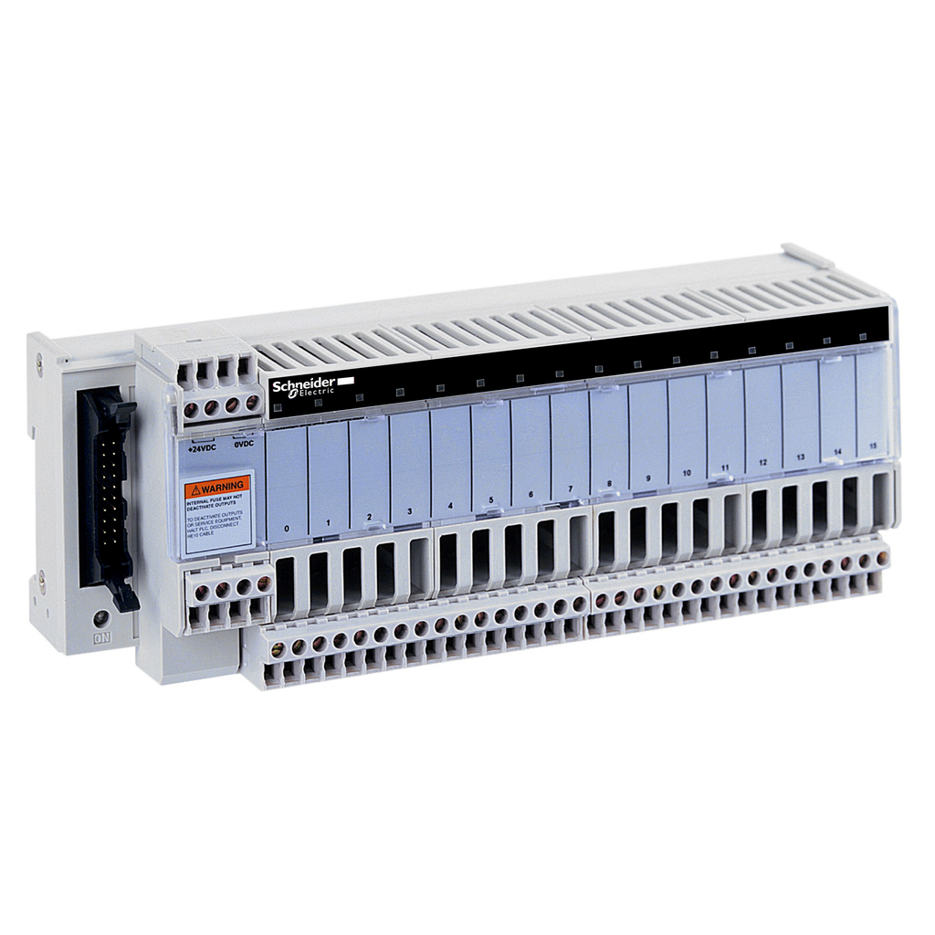 ABE7P16T230 - subbase para relé enchufable ABE7 - 16 canales - relé 10 mm