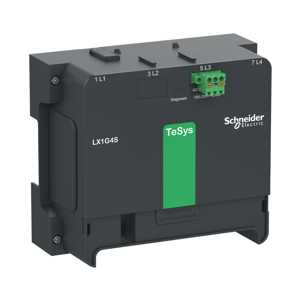 LX1G4REHEN - Módulo de control, TeSys Giga, 48-130 V CA/CC, para LC1G265-330/4P versión estándar